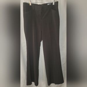 NWT Worthington Women's Modern Fit Dress Pants brown/black plaid 10P flare